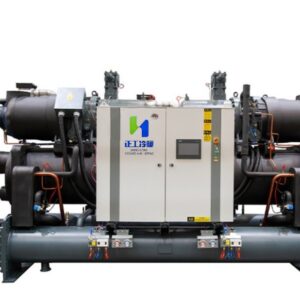 Water-cooled/evaporative cooled medium-low temperature screw chiller unit