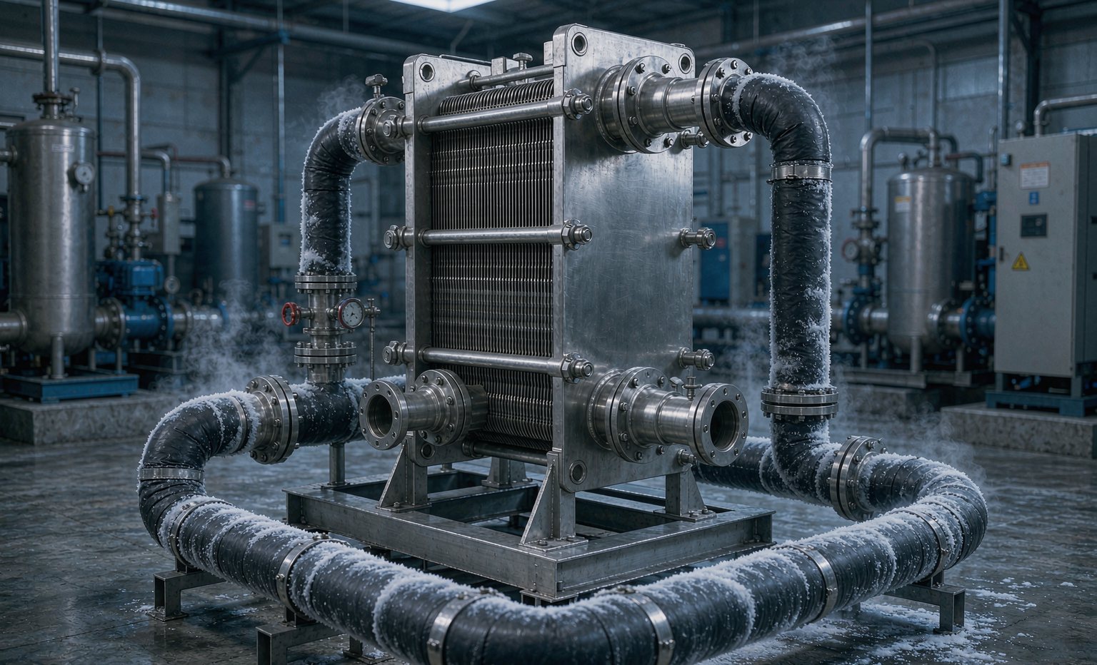 IQF Freezer Heat Exchanger: Glycol Loop Design for Individual Quick Freezing