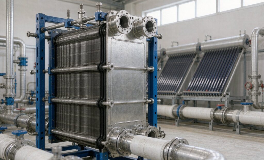Solar Thermal Heat Exchanger: Sizing the Collector Loop and Storage Tank